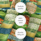 100% Cotton Fabric by the Yard – Turkish Quality Quilting & Sewing Fabric - Image 6