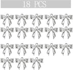 Bow Charms for Bracelet Jewelry Making Cute Bracelet Charms | 18Pcs, Bow Charms - Image 2
