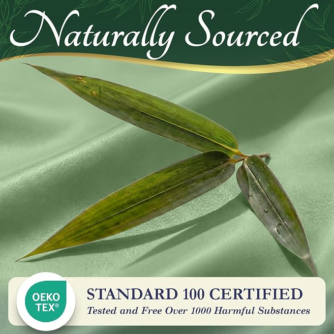 DECOLURE 100% Viscose Derived from Bamboo Sheets Queen Size - Image 7