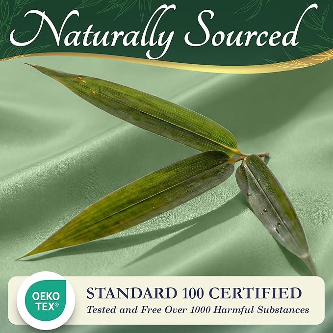 DECOLURE 100% Viscose Derived from Bamboo Sheets California King Size - Image 7