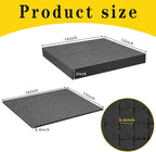 DECOHS 4 PCS Pick Apart Foam Insert- 2 Size Pick and Pluck Foam- Pluck Pre Cube - Image 2