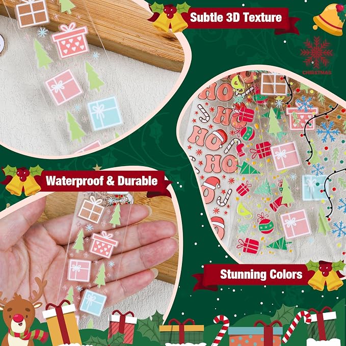 100PCS Acrylic Bookmark Blanks Thicken 6 DIY Bookmark Making 8 Christmas UV DTF - Image 3