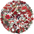 Transparent Flora Scrapbook Stickers Aesthetic Flowers Stickers | Transparent & by Unknown