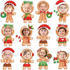 50 Pcs Christmas Gingerbread Cutouts | DIY Bulletin Board Decoration Photo by BCCSNNM