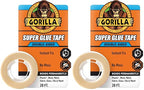 GORILLA Super Glue Tape, Double Sided, High Tack, 5/8in x 20ft by Gorilla