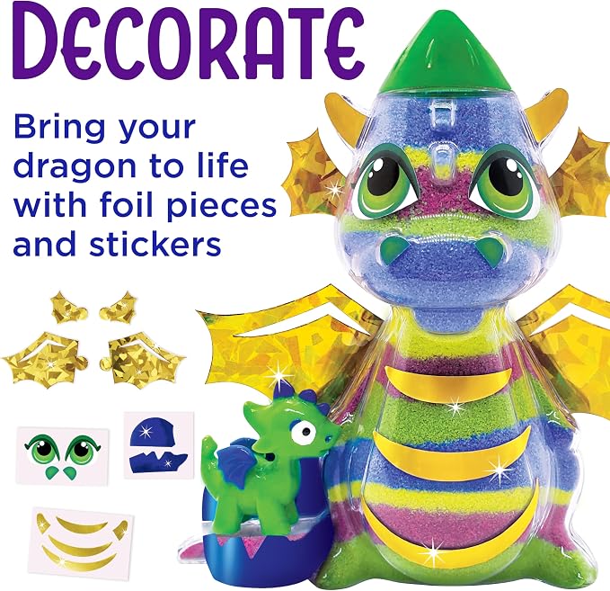 Creativity for Kids Sand Art Kit for Kids: Dragon | Peaceful Screen Free Summer - Image 6