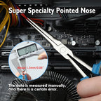 SPEEDWOX Long Reach Needle Nose Pliers 7 Inches Slim Extra Long Nose Pliers - Image 4