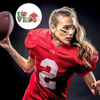 100 Pcs Sport Charms Bulk for Jewelry Making Football Soccer Volleyball - Image 5