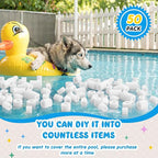 Frienda 50 Pcs Pool Noodles Bits Multicolor Craft Small Size Versatile Mixed - Image 5