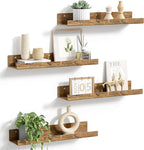 upsimples 4 Pcs 15" Acrylic Shelves by upsimples