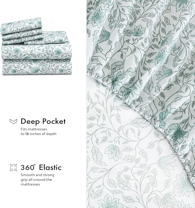 RUVANTI 4 Pcs Cotton Sheets - Image 7
