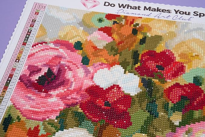 DIAMOND ART CLUB Lea's Garden Diamond Painting Kit, Fun DIY Crafts - Image 6