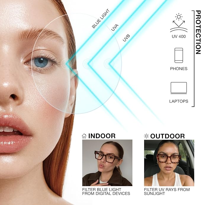 livho Oversized Eyewear Frame for Woman and Men - Image 4