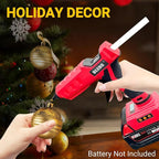 BLEDS 100W Cordless Glue Gun for Milwaukee 18V, LED Temp Adjust, Tool Only | - Image 6