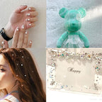2100Pcs Self Adhesive Pearls and Rhinestone Sticker, Stick on Rhinestone Hair - Image 6