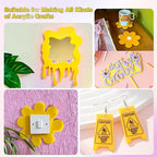 Adrattnay Yellow Acrylic Sheets 1/8 Thick, Opaque Acrylic Sheets Acrylic Panel - Image 7