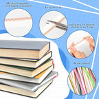 24 Pieces Bookbinding Endbands 12 Inch 24 Colors Cotton Binding | Cotton - Image 4