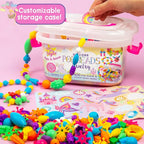 Just My Style Make & Believe Unicorn Pop Beads, 500+ Snap-Together, Bead Kit - Image 6
