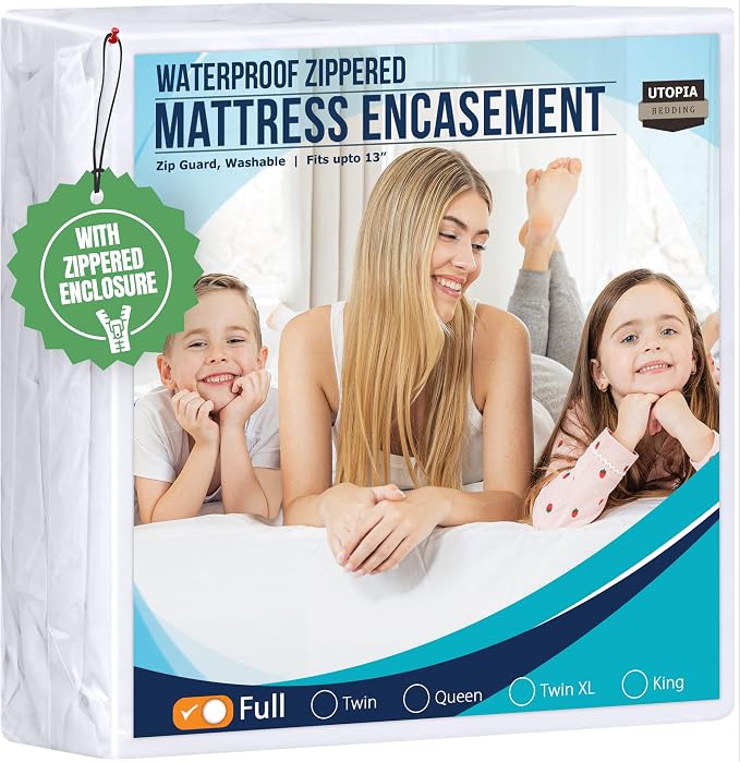 Utopia Bedding Zippered Mattress Encasement Full by UTOPIABEDDING