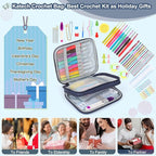 Katech 99-Piece Crochet Hooks Set, Crochet Hook Kit - Image 7
