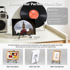 Artliving Plate Stands for Display, 4 Inch Black Iron Easel Plate Display Photo - Image 5