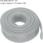 uxcell Expandable Sleeving, 1 1/2-inch 25ft Cable Sleeve - Image 3