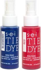 S.E.I. 4th of July Tie Dye Spray Bottle: 2oz. Non Toxic Fabric Dye Spray by SEI