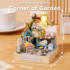 Flever Dollhouse Miniature DIY House Kit Creative Room - Image 8