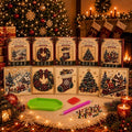 DIY Christmas Pearl Diamond Painting Art Kit by Unknown