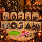 DIY Christmas Pearl Diamond Painting Art Kit by Unknown