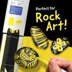 5 Acrylic Yellow Paint Pen - Image 3