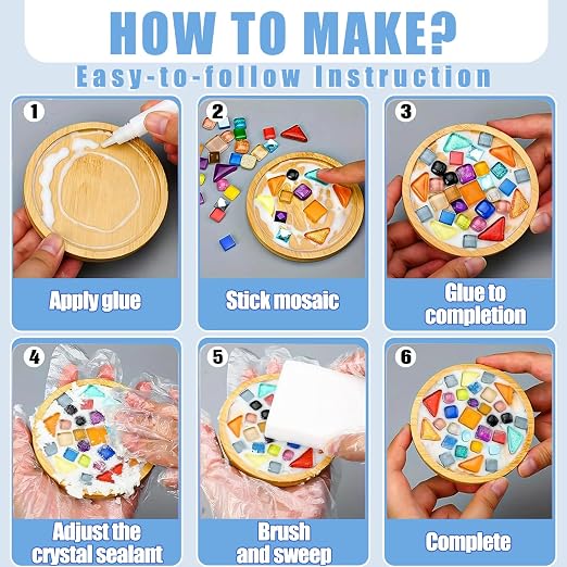 Mosaic Crystal Grout, Mosaics Tile Tools, Mosaic Tile Accessories – Essential - Image 4