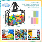 8 Packs Large Toy Storage Bags - Image 2
