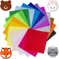 6" x 6" Felt Fabric Sheets for Crafts, 1mm Thick, Squares Non-Woven Felt Fabric by Unknown