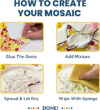 Little Jupiter DIY Mosaic Kit - Image 3