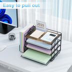 Spacrea Desk Organizers and Accessories, Paper Organizer - Image 4