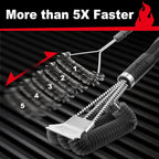 GRILLART Grill Brush and Scraper, Extra Strong BBQ Cleaner Accessories - Image 4