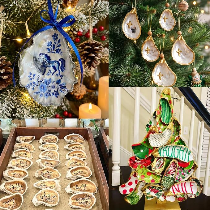 30Pcs 2-3 Inch Concave Small Oyster Shells - Image 7