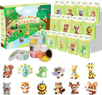 Nicella Air Dry Clay Kit, 12 Animals Modeling Clay by Nicella