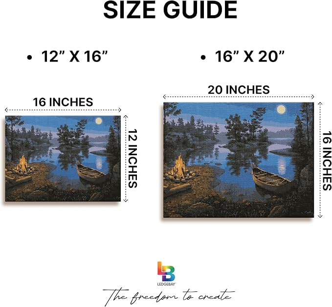 Ledgebay DIY Paint by Numbers Kit - Image 5