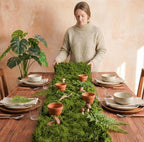 USMOLA Fake Moss Mat, Artificial Moss Table Runner - Image 6