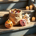3Pcs 3D Halloween Silicone Molds Pumpkin Ghost Pig - Image 8