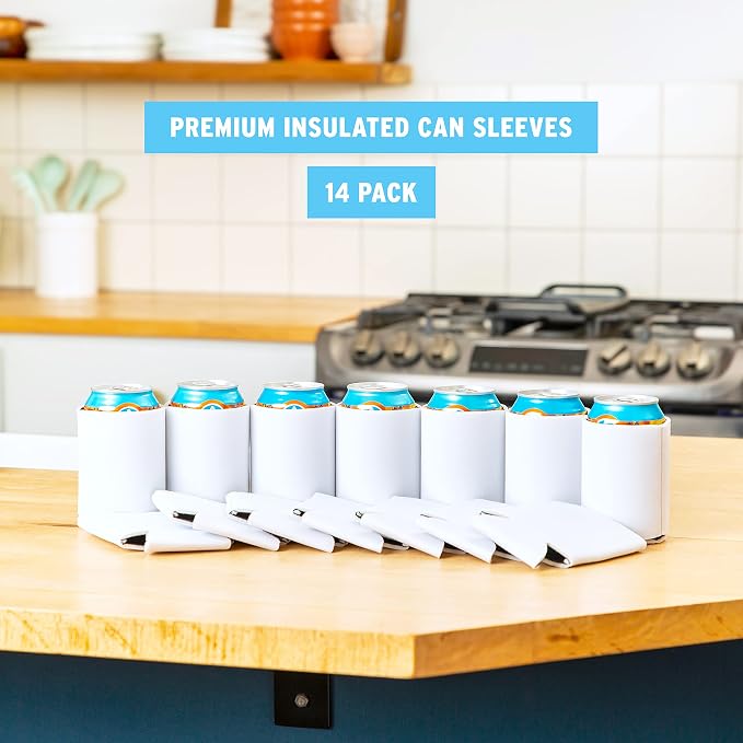 Blank Beer Can Coolers Sleeves Soft Insulated Beer Can Cooler Sleeves - Image 3