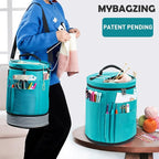 MYBAGZING Expandable Yarn Storage Organizer, Crochet Bag & Yarn Tote - Image 5