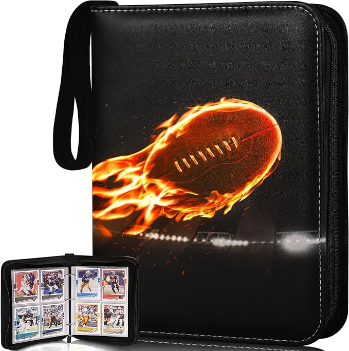 RONMONG Football Card Binder, 2025-2026 Sports Trading Card by RONMONGCardBinder