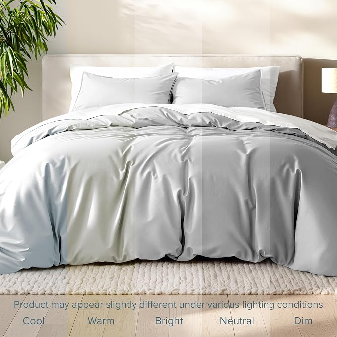 Bare Home Bedding Duvet Cover Queen Size - Image 8