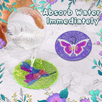 UPINS DIY Kit, Diamond Art Painting Coasters - Image 5