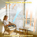 OHTMERU Window Privacy Film Decorative - Image 4