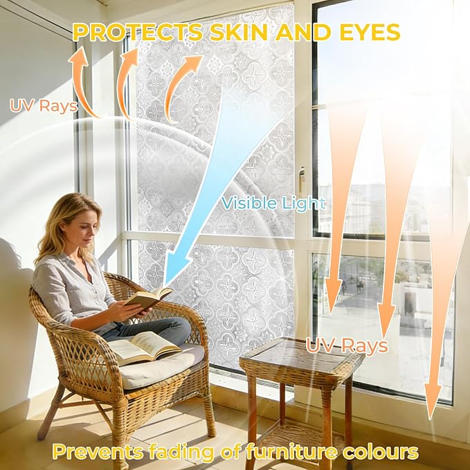 OHTMERU Window Privacy Film Decorative - Image 4