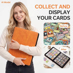 Card Binder 16 Pocket, Premium 1024 Double Sided Pocket Collection Binder - Image 7